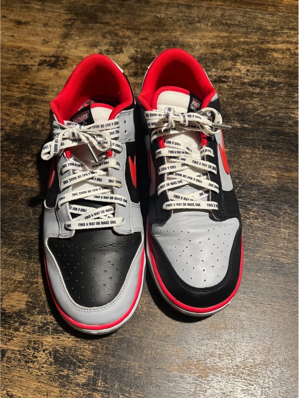 Leather sneakers, Nike Dunk Low Clark Atlanta University